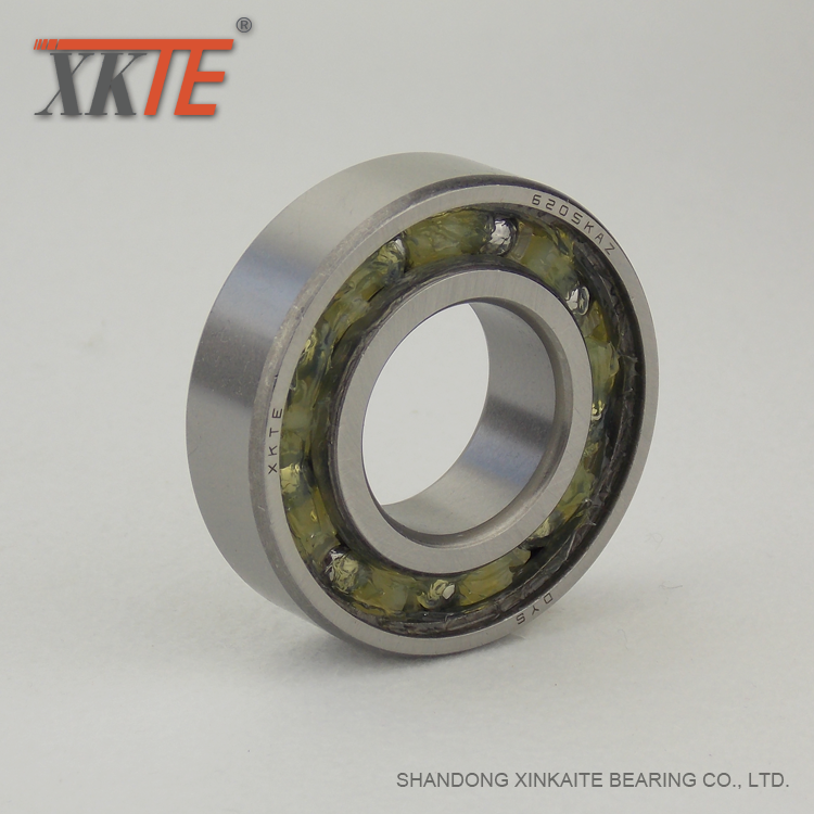 PA66-GF25 Cage Bearing For Bulk Conveyor Idler Roller