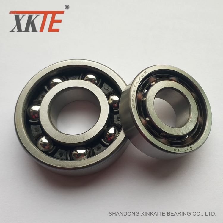 Molded 6/6 Nylon Cage Bearing For Mining Conveyor Idler