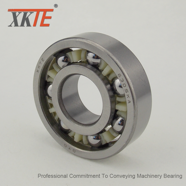 Polyamide Material Cage Ball Bearing 6200 Series