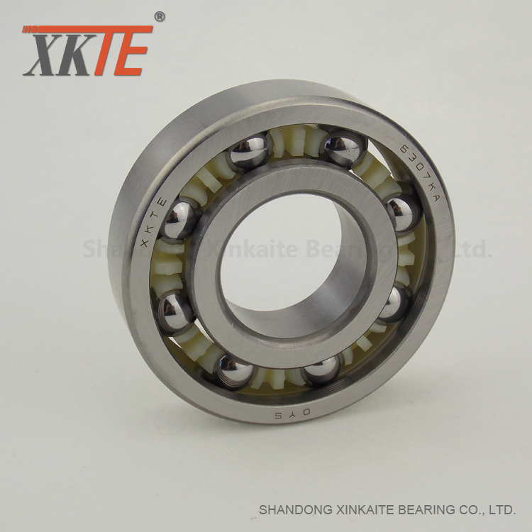 Conveyor Guide Rollers Parts Deep Groove Ball Bearing