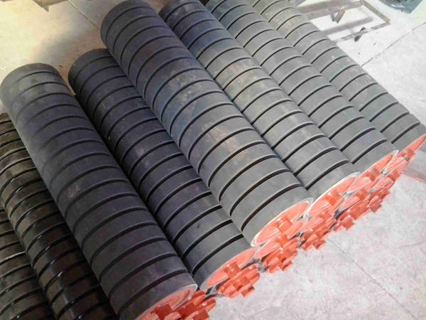 89mm Dia Belt Conveyor Impact Idler Roller