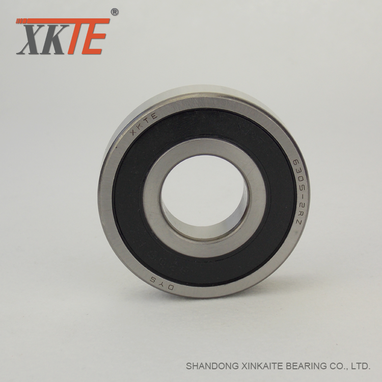 Rubber Sealed Bearing 6305 2RS C4 For Conveyor Roller